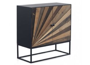 Petite commode en bois de sapin massif