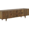 Meuble tv en bois de manguier massif oriental de 150cm