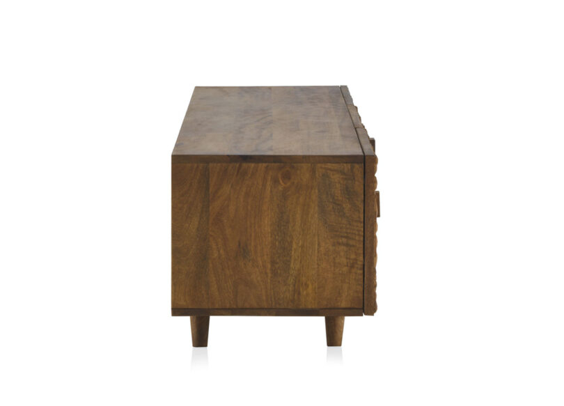 Meuble tv en bois de manguier massif oriental de 150cm