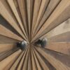 Buffet haut en bois de sapin massif 2 portes