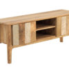 Meuble TV bois de manguier 140cm coloré