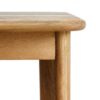 Table de salle à manger en bois de manguier massif coloré de 170cm