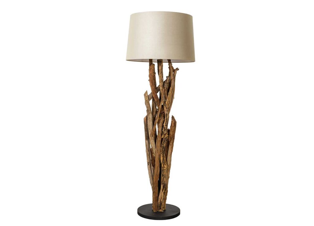Lampe Sur Pied Bois