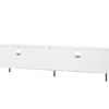 Meuble tv 180cm blanc moderne