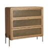 Commode 3 tiroirs bois de pin