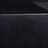Buffet 180cm en bois de manguier massif peint noir