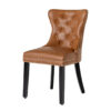 Chaise baroque marron - Marron