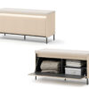 Banc à chaussure beige