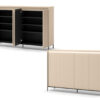 Buffet de rangement beige