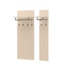 Porte-manteaux beige