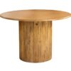 Table à manger ronde 120 cm avec rangement