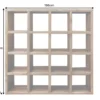 Dimensions de la bibliothèque