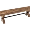 Banc de séjour 180 cm en bois de pin