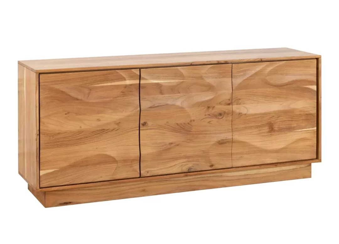 Buffet en bois massif sculpté 160 cm