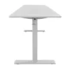 Bureau blanc 140cm relevable