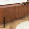 Buffet en bois massif de manguier sculpté 177cm