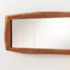 Miroir rectangulaire en bois d'acacia massif 160cm de haut