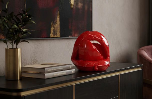 Objets déco au style affirmé