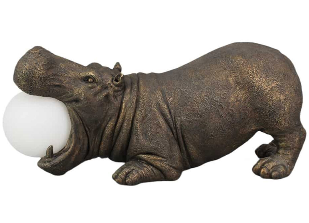 lampe avec globe lumineux