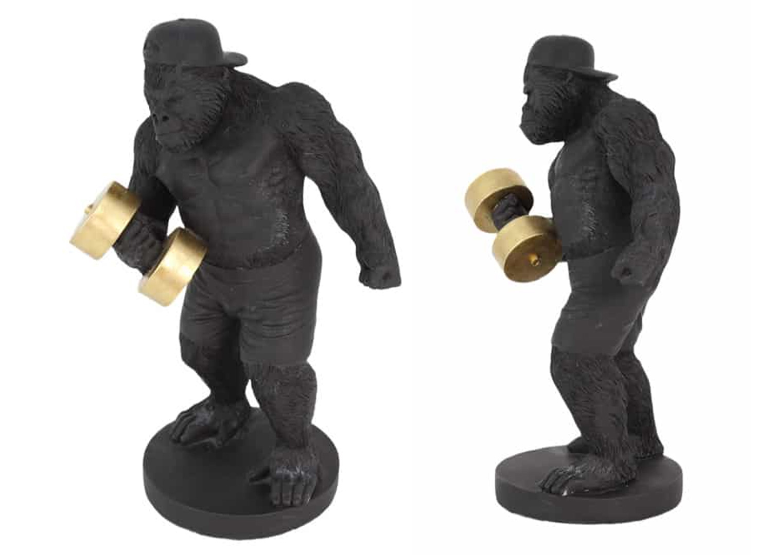 statuette gorille urbaine