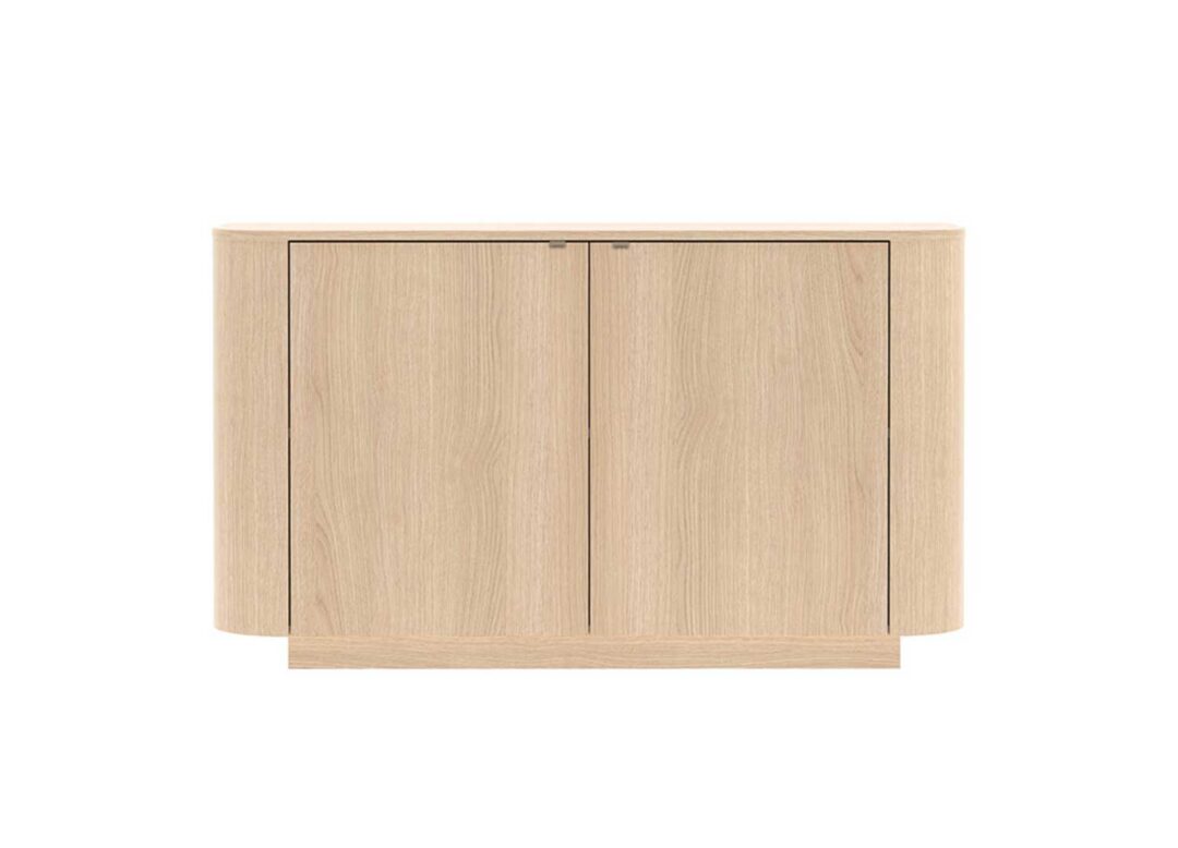 commode design chêne naturel