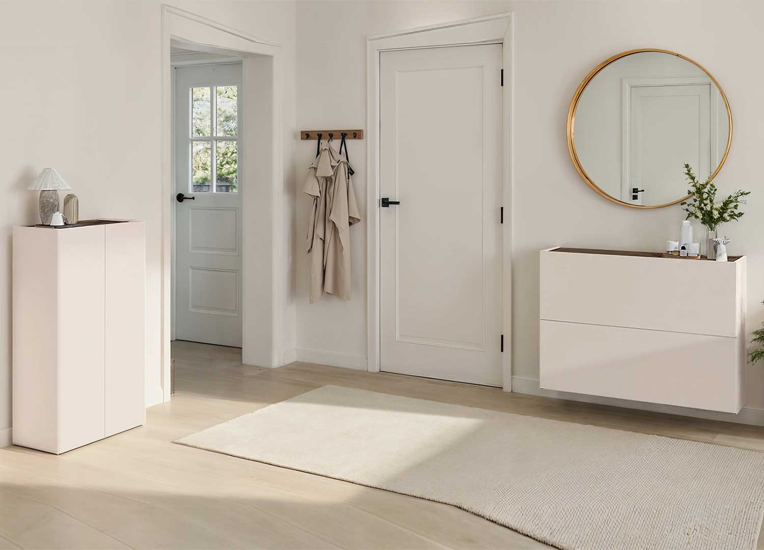 Ensemble moderne pour entrée