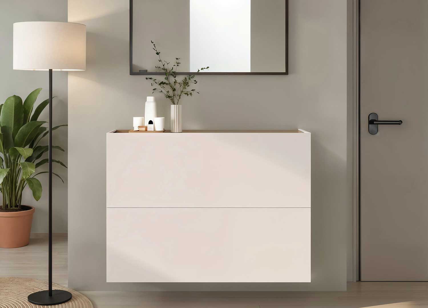 rangement chaussures suspendu