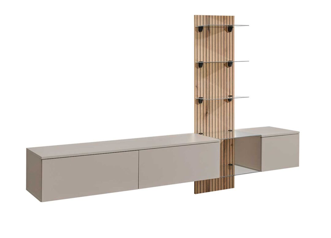 meuble tv contemporain avec rangement