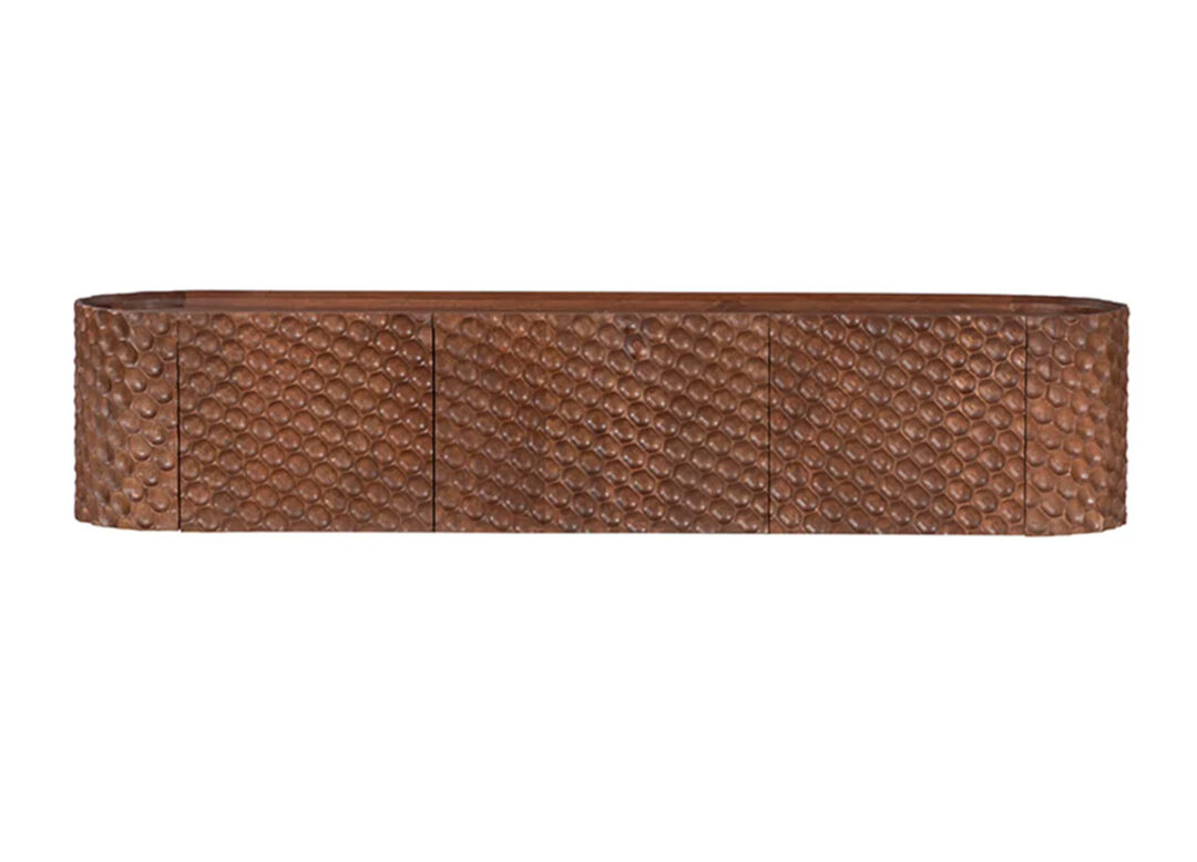 meuble TV mural 3 portes