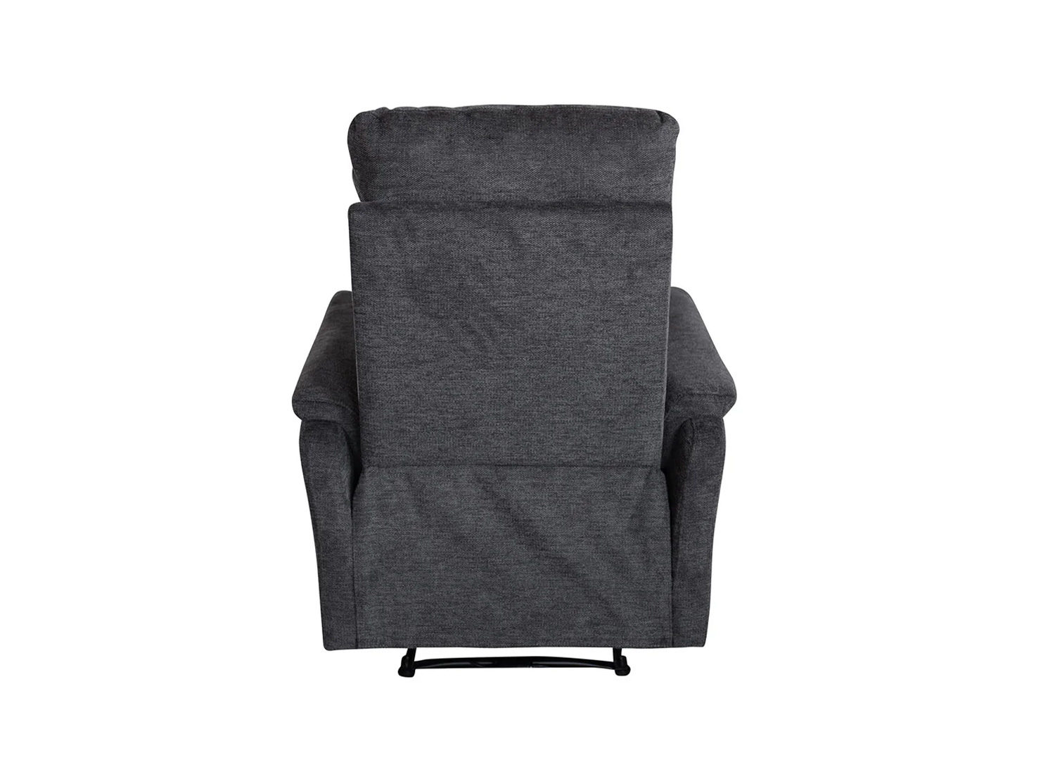 Vue arrière du fauteuil relax électrique CINÉA gris avec dossier haut